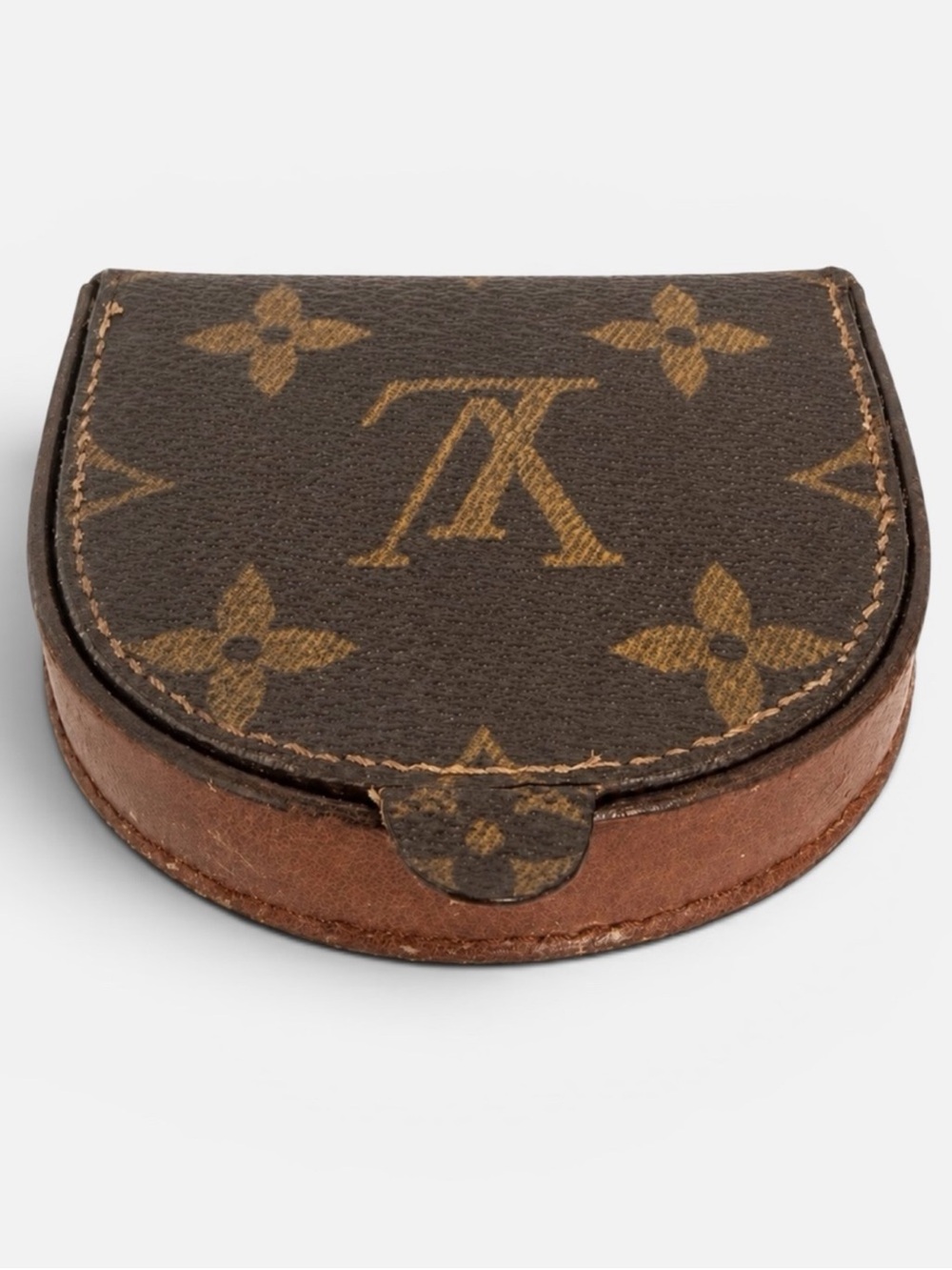 Louis Vuitton Monogram Portemonnaie Cubetto Coin Case w/ COA